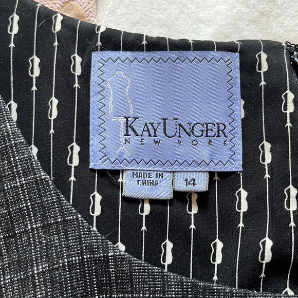 Kay Unger size 14 sheath dress - Picture 6 of 7